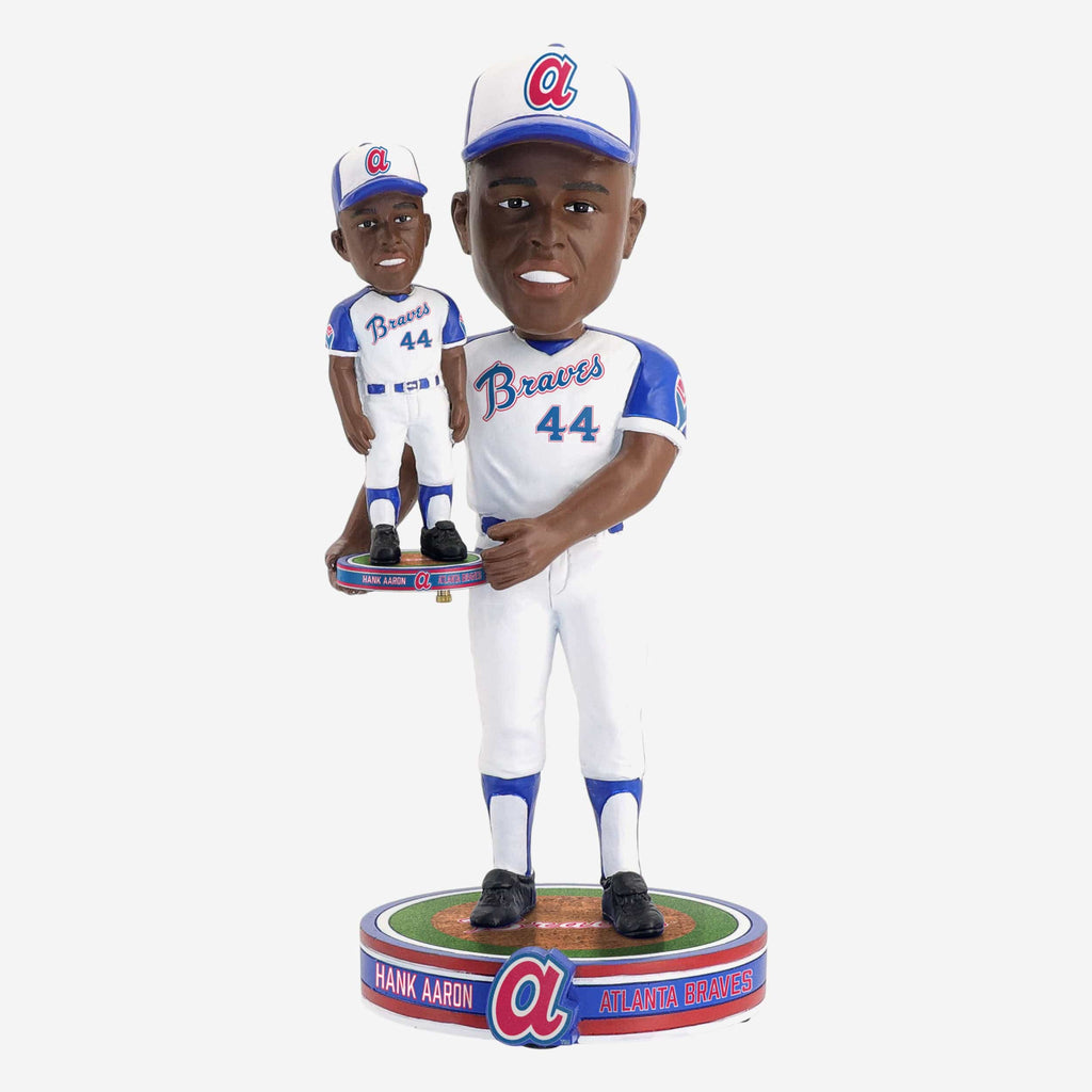 Hank Aaron Atlanta Braves Bobble Dubblz Bobblehead FOCO