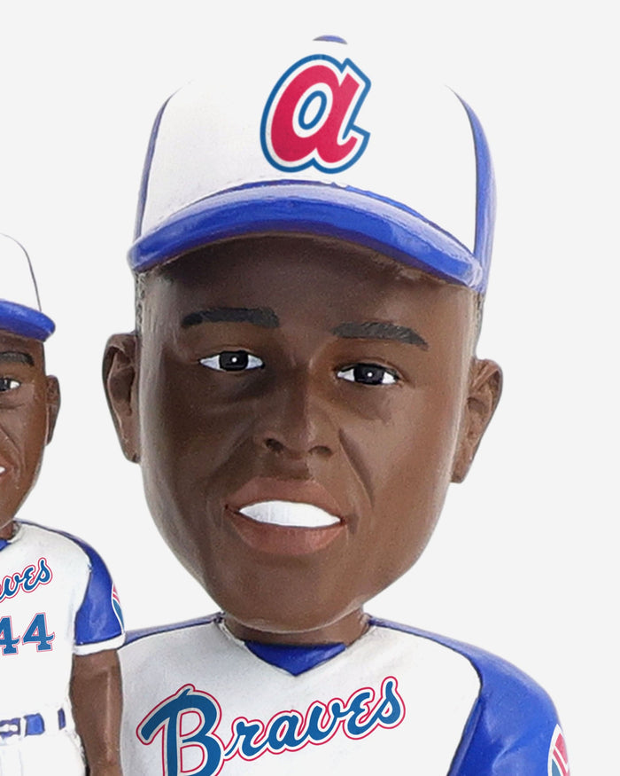 Hank Aaron Atlanta Braves Bobble Dubblz Bobblehead FOCO - FOCO.com