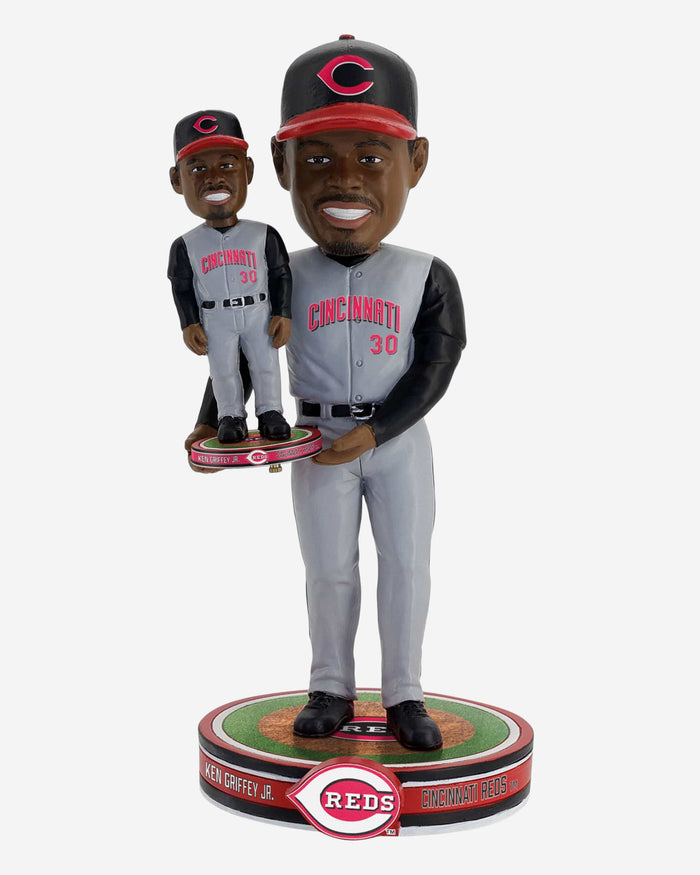 Ken Griffey Jr Cincinnati Reds Bobble Dubblz Bobblehead FOCO - FOCO.com