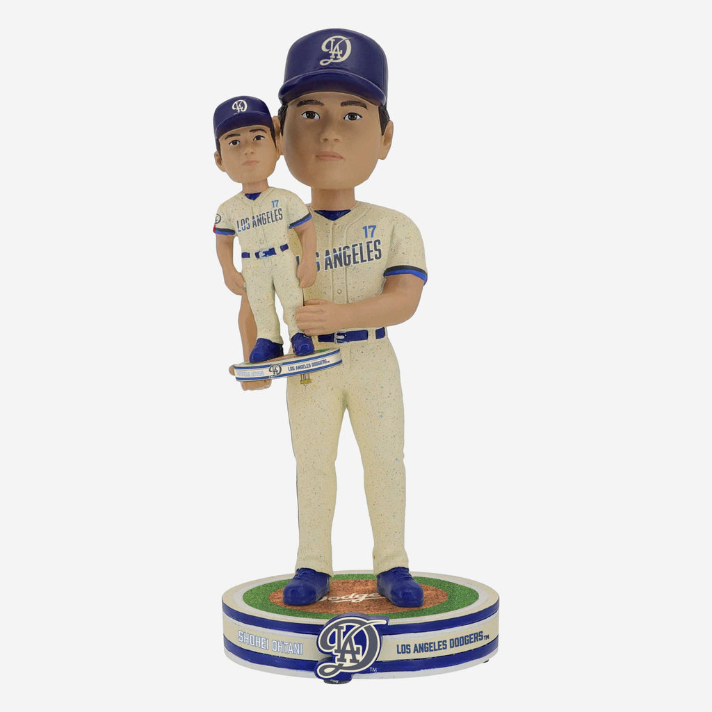 Shohei Ohtani Los Angeles Dodgers City Connect Uniform Bobble Dubblz Bobblehead FOCO - FOCO.com