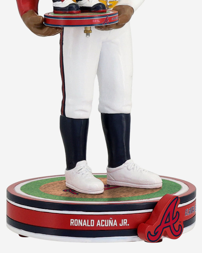 Ronald Acuna Jr & Blooper Atlanta Braves Bobble Dubblz Friendz Bobblehead FOCO - FOCO.com