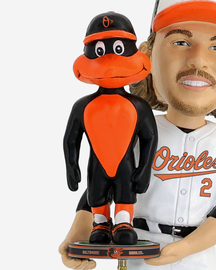 Gunnar Henderson & The Oriole Bird Baltimore Orioles Bobble Dubblz Friendz Bobblehead FOCO - FOCO.com