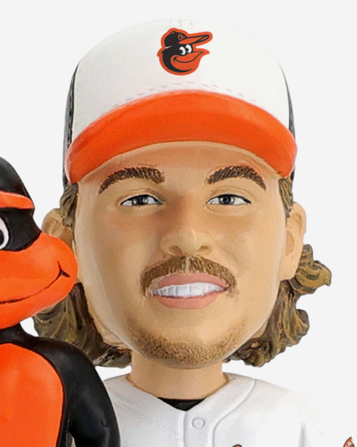 Gunnar Henderson & The Oriole Bird Baltimore Orioles Bobble Dubblz Friendz Bobblehead FOCO - FOCO.com