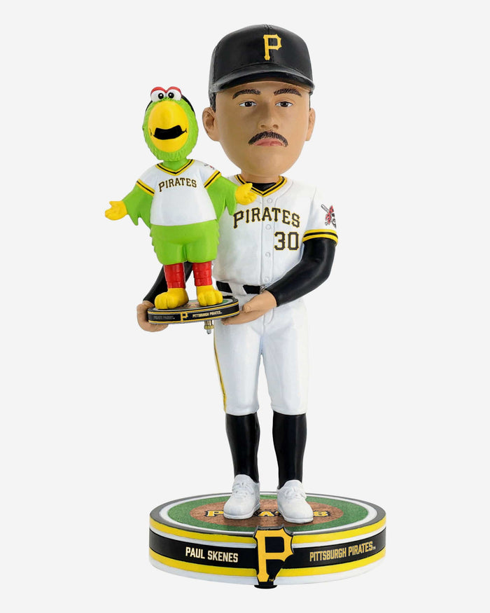 Paul Skenes & Pirate Parrot Pittsburgh Pirates Bobble Dubblz Friendz Bobblehead FOCO - FOCO.com