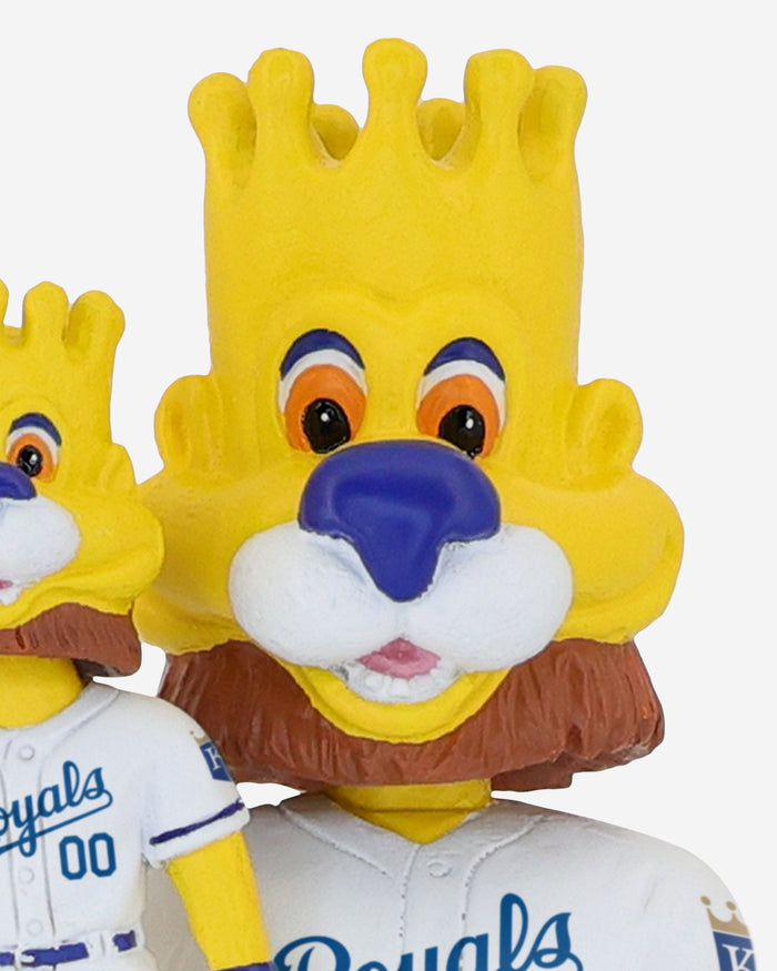 Sluggerrr Kansas City Royals Bobble Dubblz Mascot Bobblehead FOCO