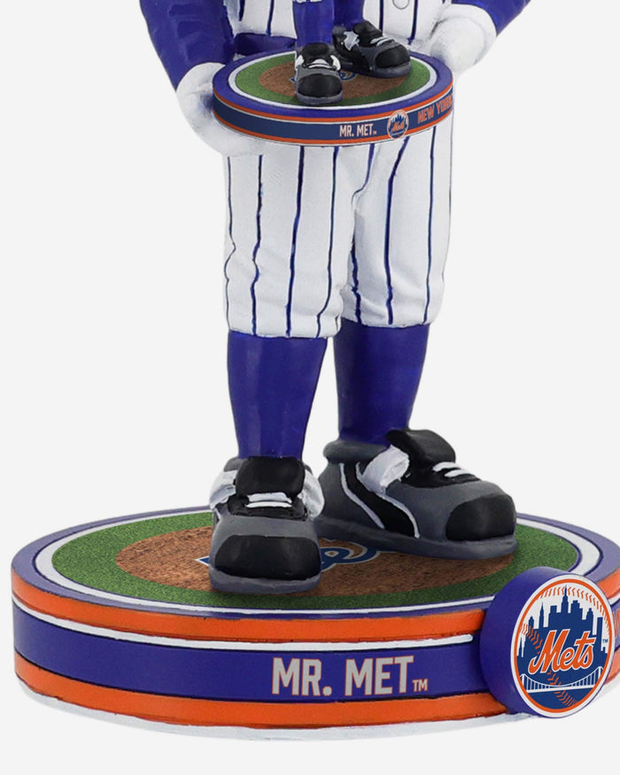 Mr Met New York Mets Bobble Dubblz Mascot Bobblehead FOCO