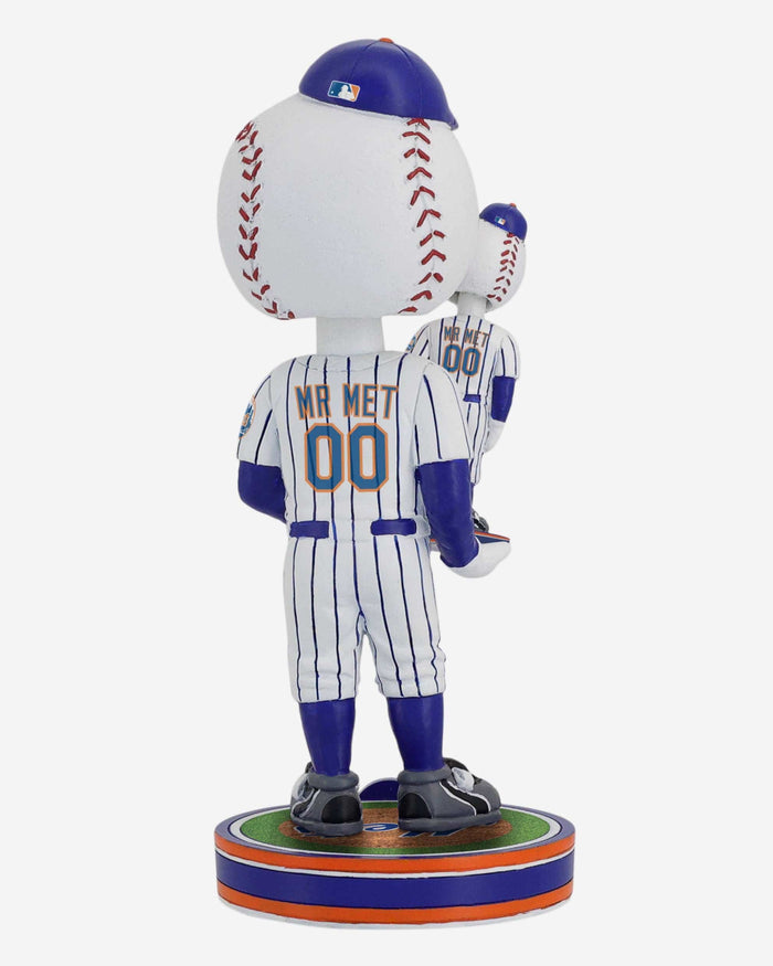 Mr Met New York Mets Bobble Dubblz Mascot Bobblehead FOCO