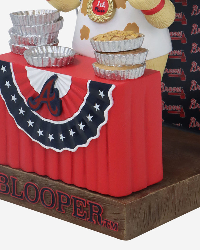 Blooper Atlanta Braves Pie Eating Contest Mascot Bobblehead FOCO - FOCO.com