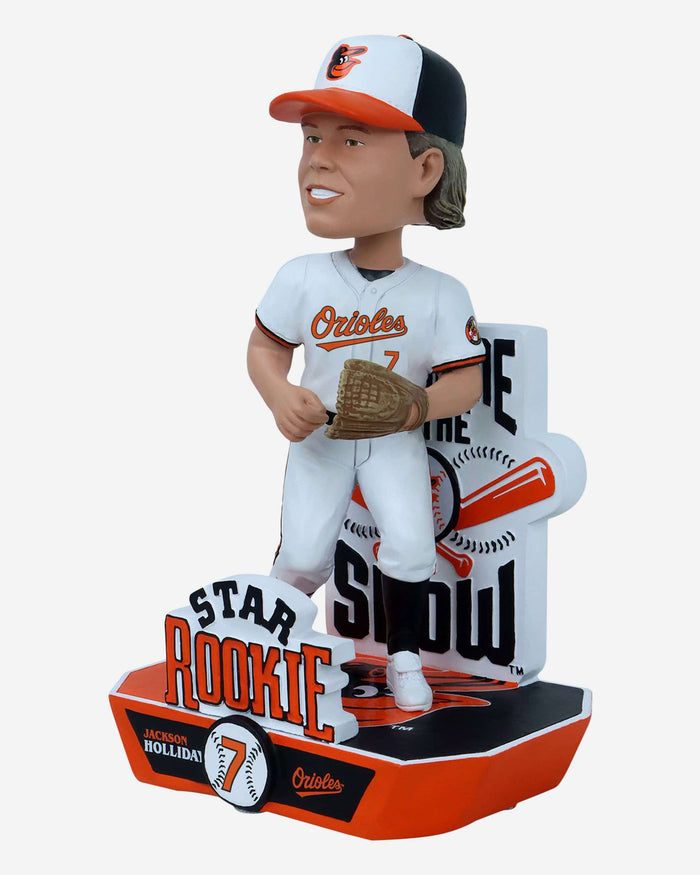 Jackson Holliday Baltimore Orioles Star Rookie Bobblehead FOCO - FOCO.com