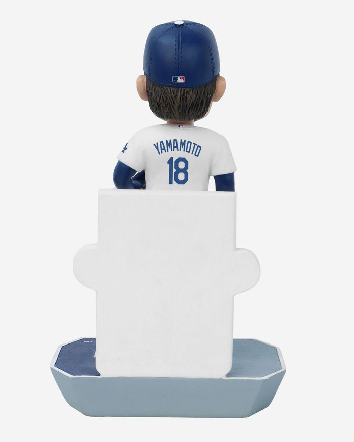 Yoshinobu Yamamoto Los Angeles Dodgers Star Rookie Bobblehead FOCO - FOCO.com