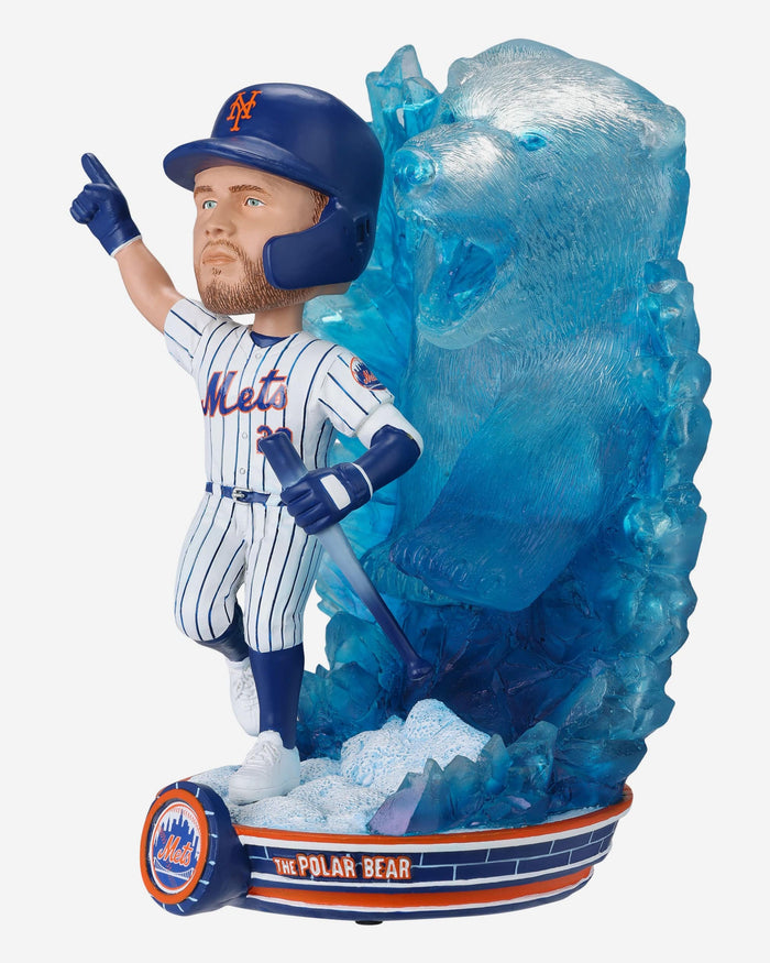 Pete Alonso New York Mets Polar Bear Spirit Animal Bobblehead FOCO - FOCO.com