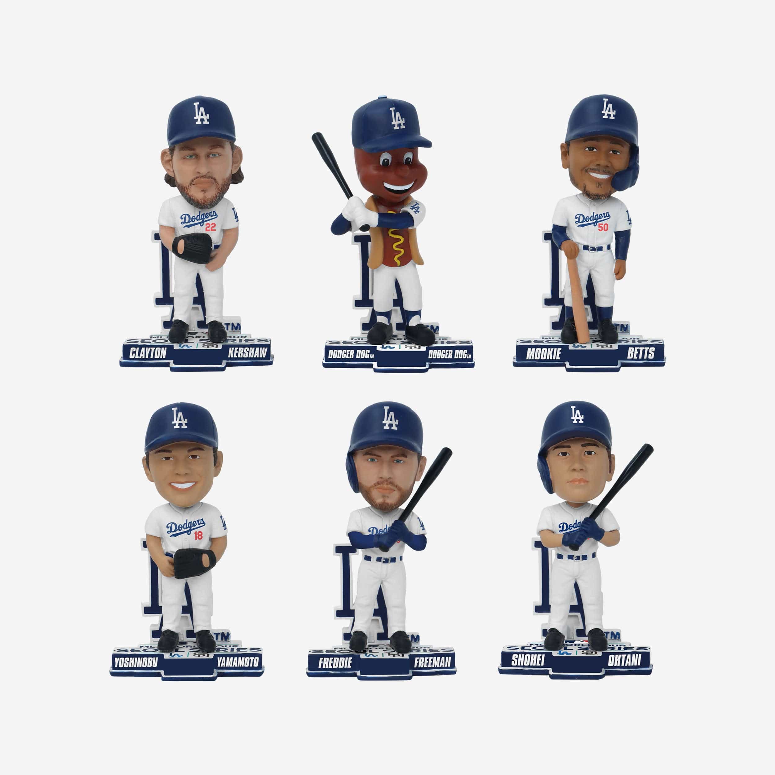 Los Angeles Dodgers 2024 Seoul Series Mini Bobblehead Boxed