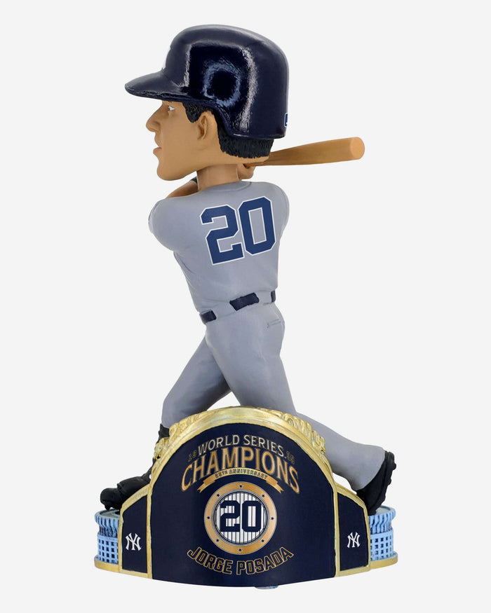 Jorge Posada New York Yankees 1999 World Series Champions 25th Anniversary Bobblehead FOCO - FOCO.com