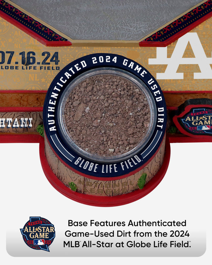 Shohei Ohtani Los Angeles Dodgers 2024 All-Star Authentic Dirt Bobblehead FOCO - FOCO.com