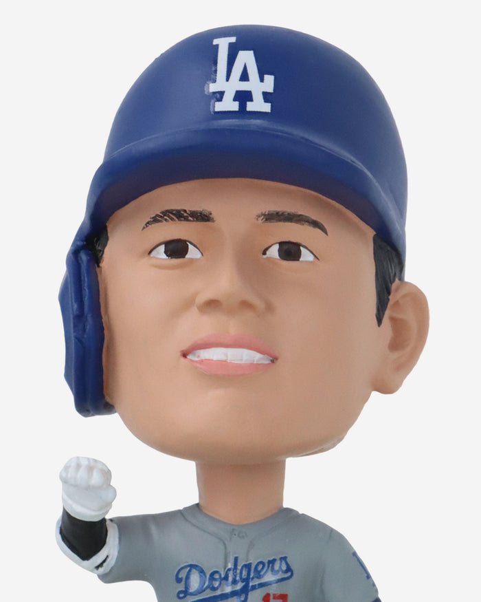 Shohei Ohtani Los Angeles Dodgers 50 Home Runs & 50 Stolen Bases Connecting Base 3 Pack Mini Bighead Bobblehead Set FOCO - FOCO.com