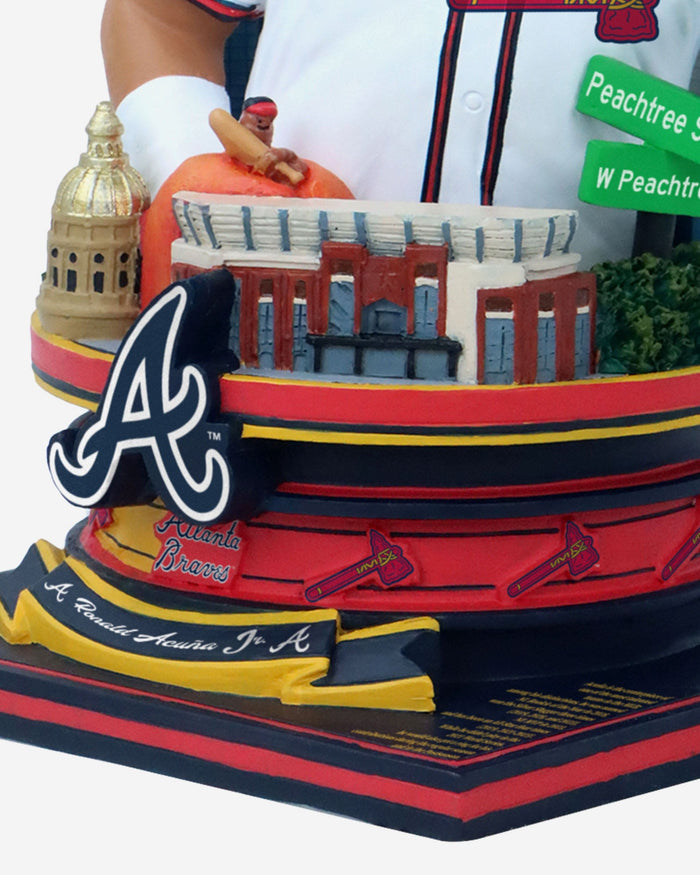 Ronald Acuna Jr Atlanta Braves Bust Bighead Bobblehead FOCO - FOCO.com