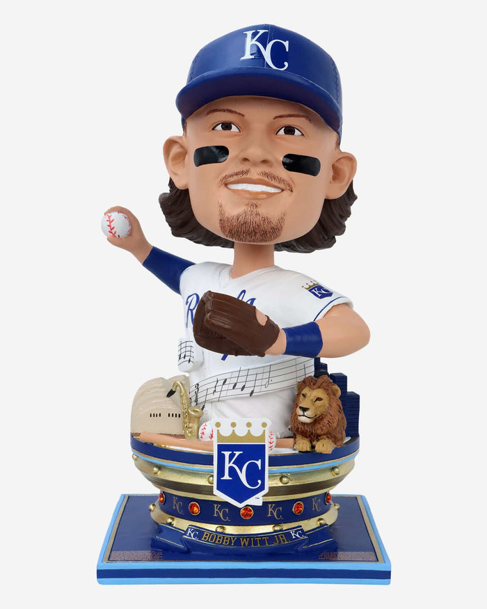 Bobby Witt Jr Kansas City Royals Bust Bighead Bobblehead FOCO - FOCO.com