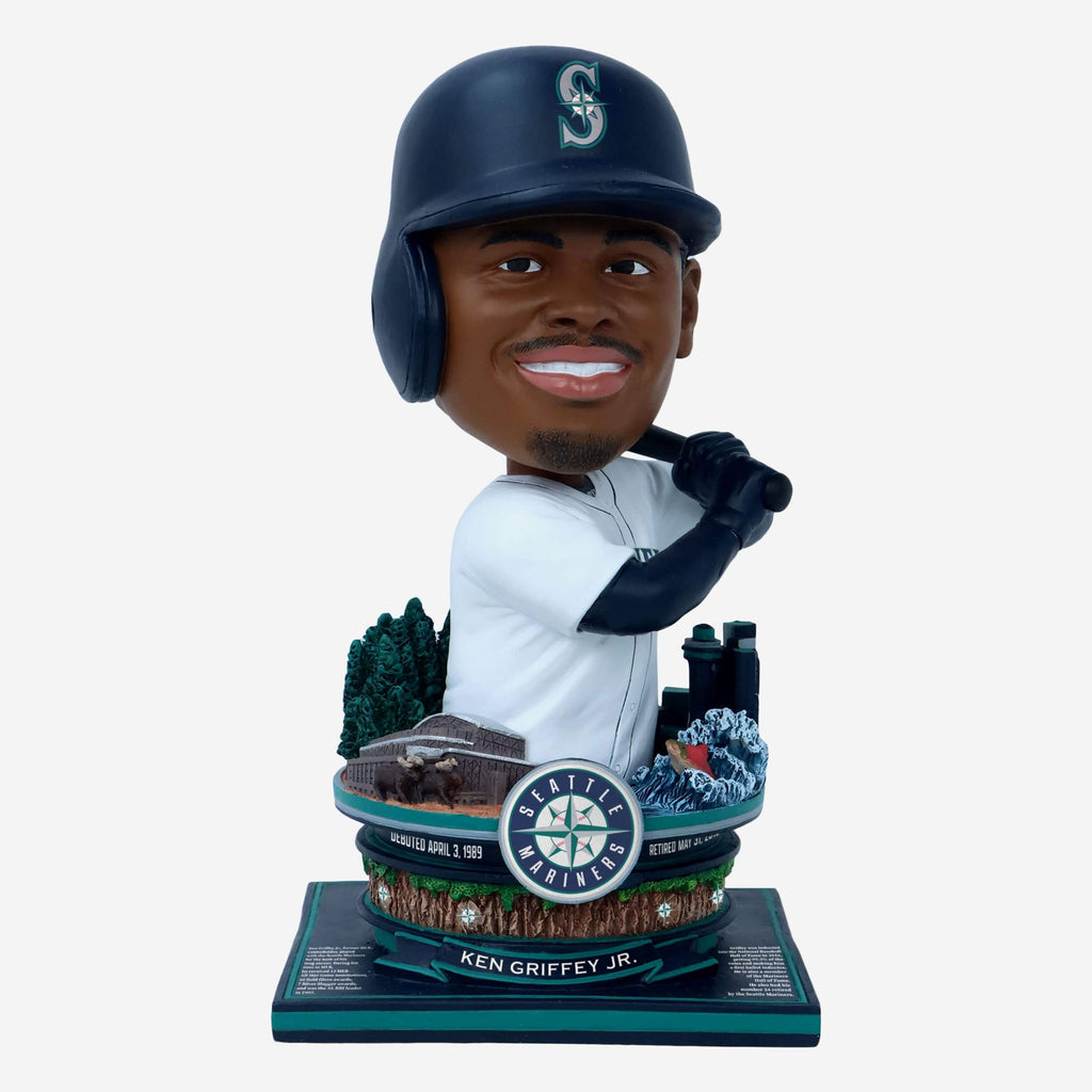 Ken Griffey Jr Seattle Mariners Bust Bighead Bobblehead FOCO - FOCO.com