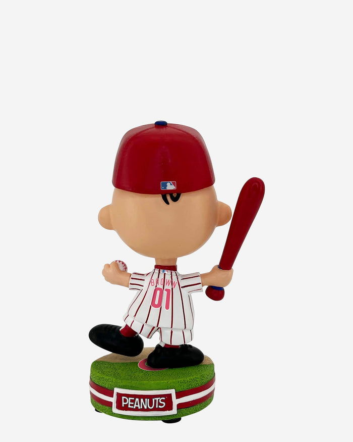 Philadelphia Phillies Charlie Brown Peanuts Mini Bighead Bobblehead FOCO