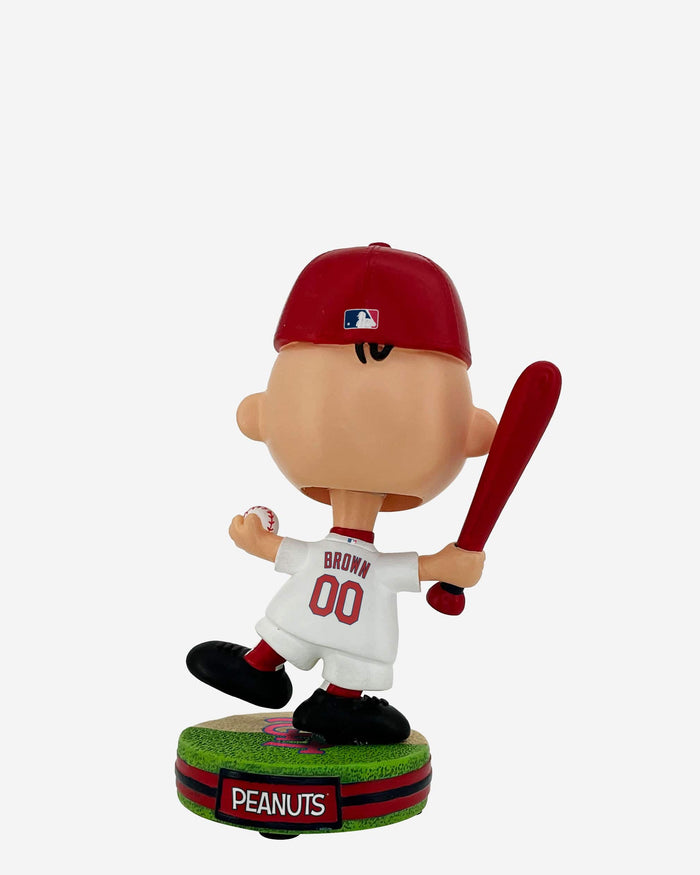 St Louis Cardinals Charlie Brown Peanuts Mini Bighead Bobblehead FOCO