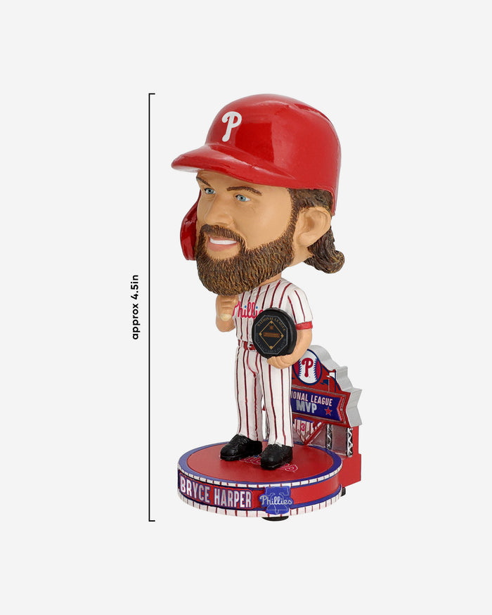 Bryce Harper Philadelphia Phillies 2021 National League MVP Mini Bighead Bobblehead FOCO - FOCO.com