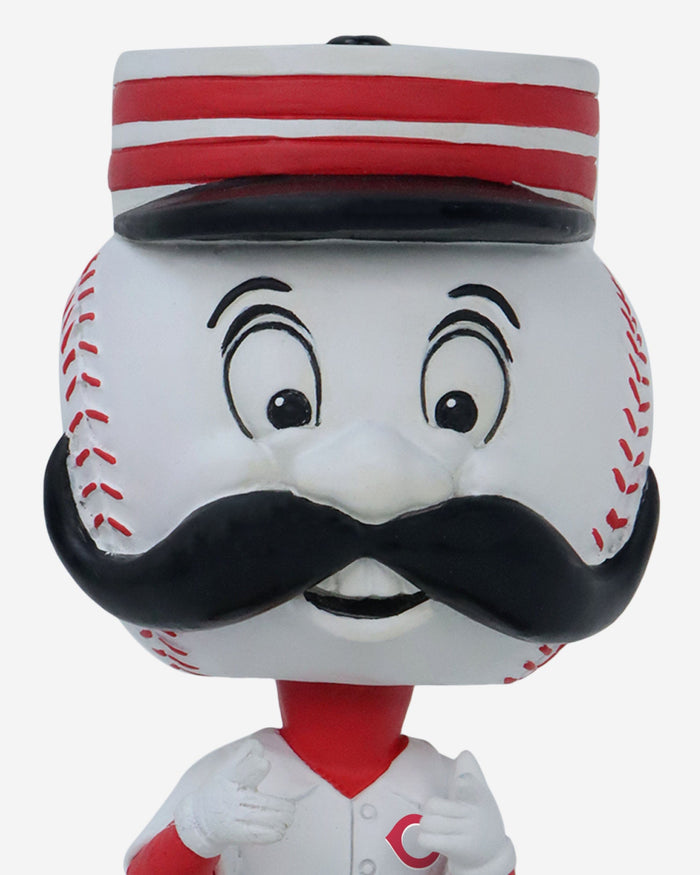 Mr Redlegs Cincinnati Reds 2024 All-Star Bobbles on Parade Mascot Mini Bighead Bobblehead FOCO - FOCO.com