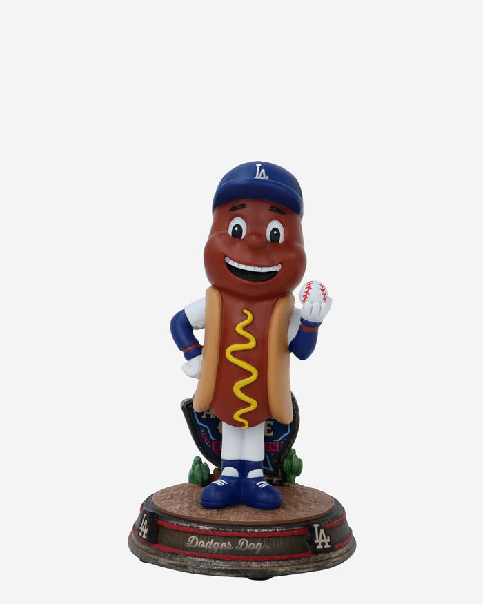 Dodger Dog Los Angeles Dodgers 2024 All-Star Bobbles on Parade Mascot Mini Bighead Bobblehead FOCO - FOCO.com