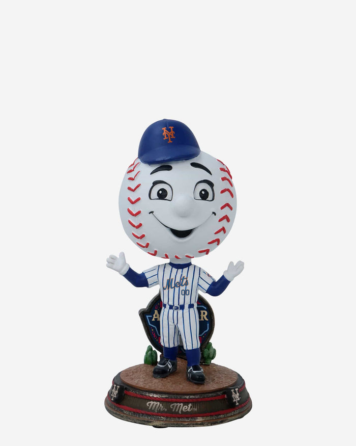 Mr Met New York Mets 2024 All-Star Bobbles on Parade Mascot Mini Bighead Bobblehead FOCO - FOCO.com