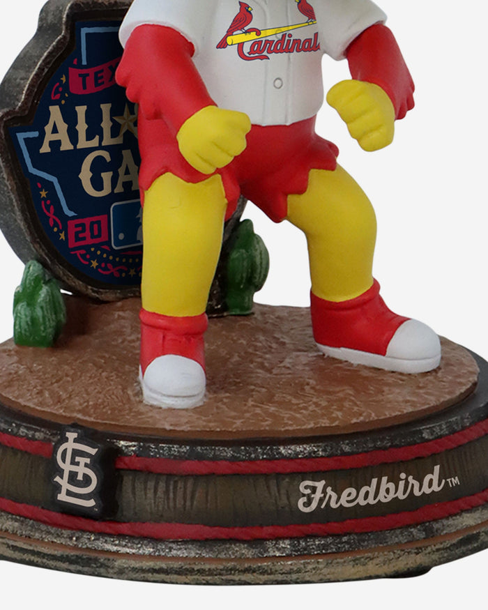 Fredbird St Louis Cardinals 2024 All-Star Bobbles on Parade Mascot Mini Bighead Bobblehead FOCO - FOCO.com