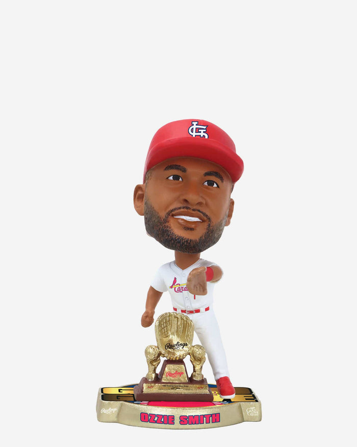 Ozzie Smith St Louis Cardinals 1992 Gold Glove Mini Bighead Bobblehead FOCO - FOCO.com