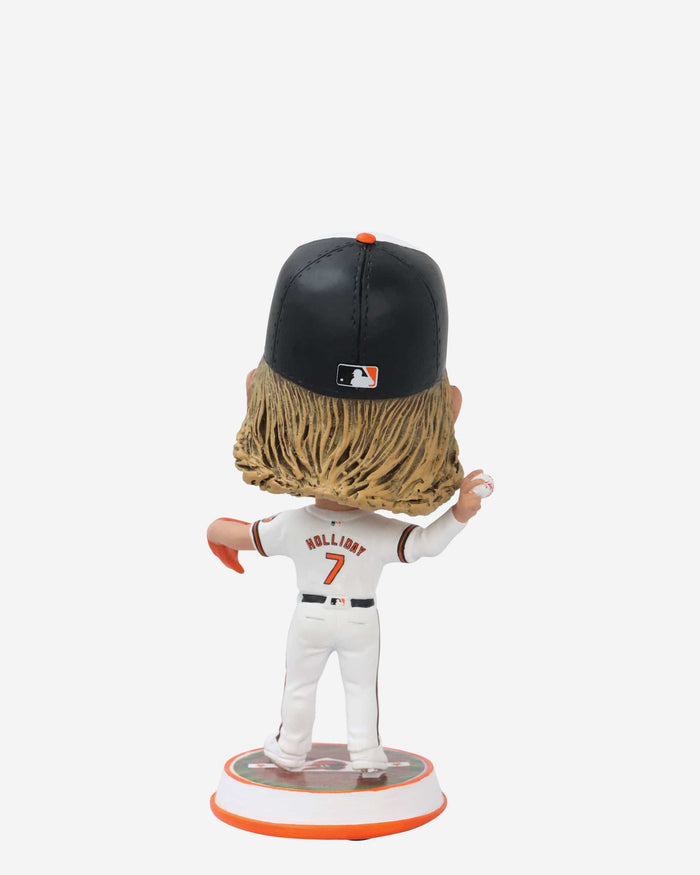 Jackson Holliday Baltimore Orioles Field Stripe Mini Bighead Bobblehead FOCO - FOCO.com