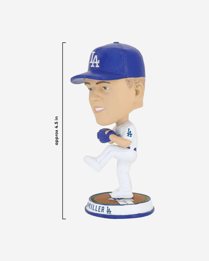 Bobby Miller Los Angeles Dodgers Field Stripe Mini Bighead Bobblehead FOCO - FOCO.com