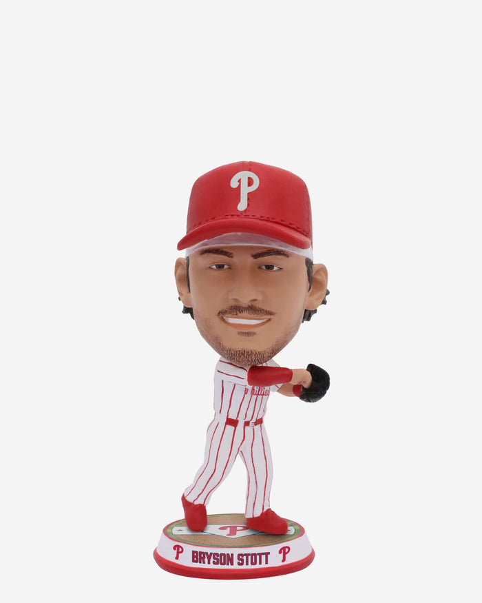 Bryson Stott Philadelphia Phillies Field Stripe Mini Bighead Bobblehea Foco