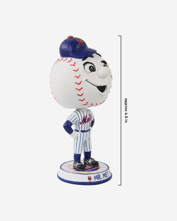 Mr Met New York Mets Mascot Mini Bighead Bobblehead FOCO - FOCO.com