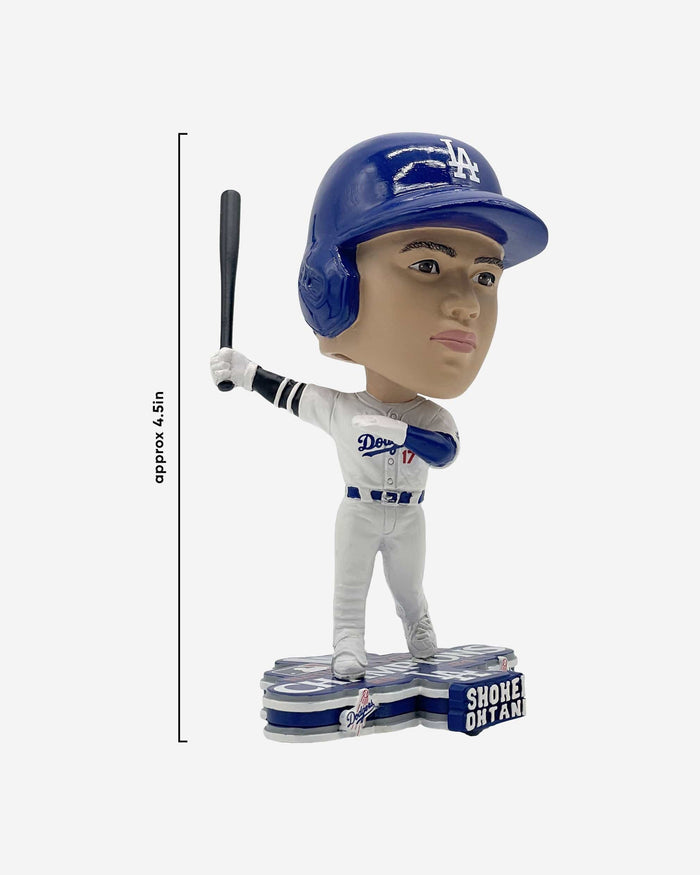 Shohei Ohtani Los Angeles Dodgers 2024 National League Champions Mini Bighead Bobblehead FOCO - FOCO.com