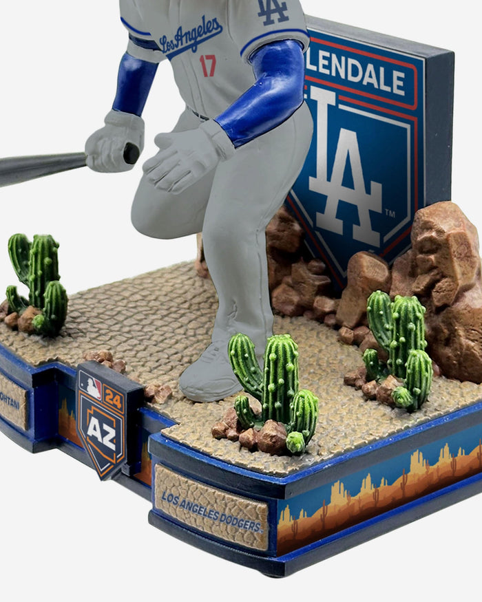 Shohei Ohtani Los Angeles Dodgers 2024 Away Uniform Spring Training Cactus League Bighead Bobblehead FOCO - FOCO.com