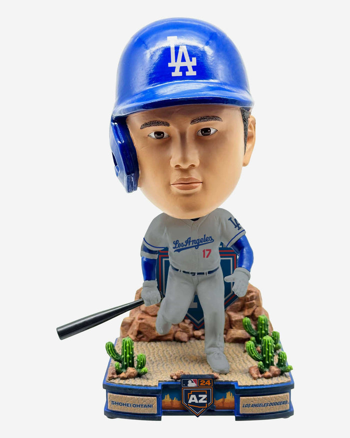 Shohei Ohtani Los Angeles Dodgers 2024 Away Uniform Spring Training Cactus League Bighead Bobblehead FOCO - FOCO.com