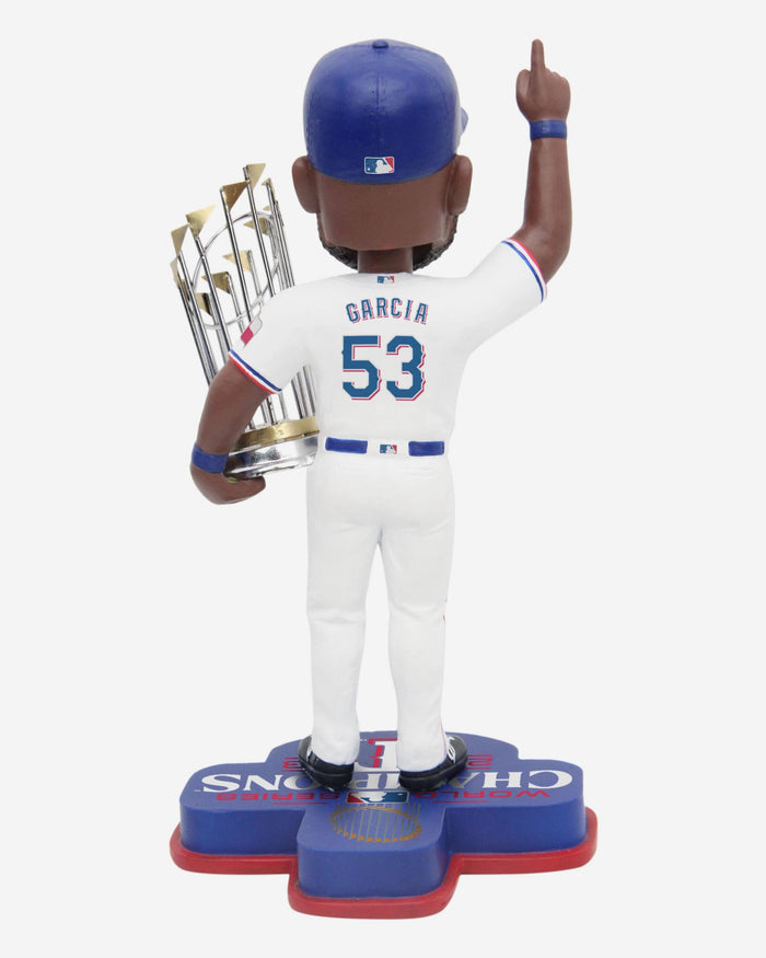 Adolis Garcia Texas Rangers 2023 World Series Champions Bobblehead FOCO - FOCO.com