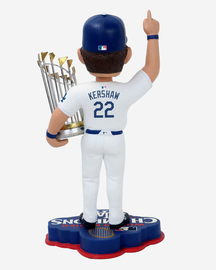 Clayton Kershaw Los Angeles Dodgers 2024 World Series Champions Bobblehead FOCO - FOCO.com