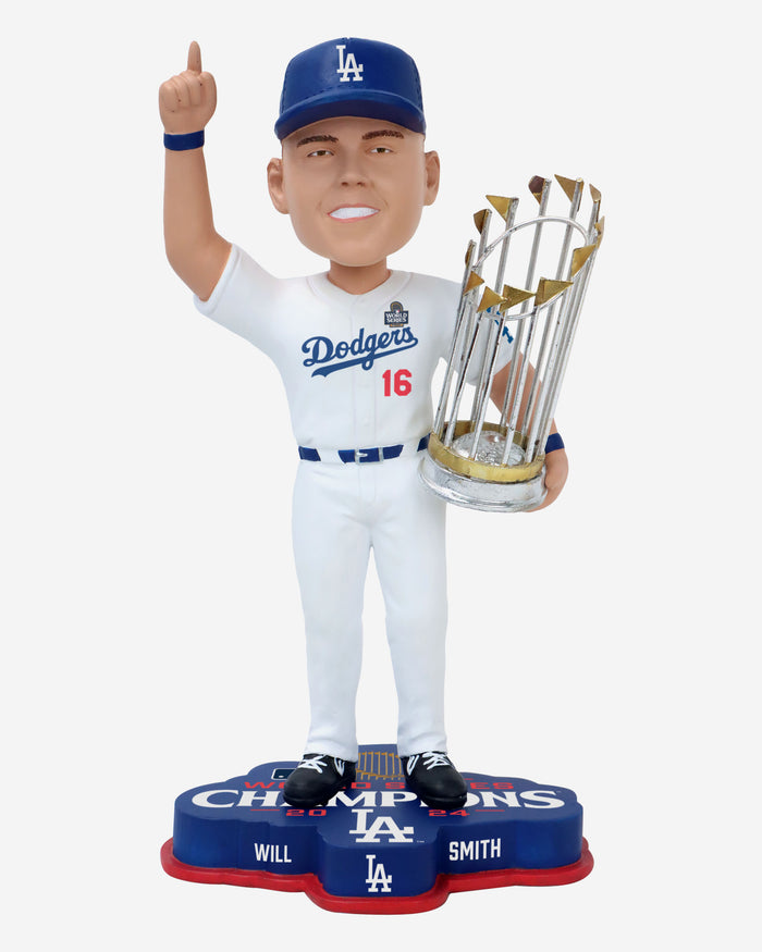 Will Smith Los Angeles Dodgers 2024 World Series Champions Bobblehead FOCO - FOCO.com