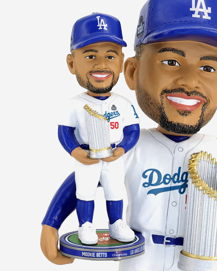 Mookie Betts Los Angeles Dodgers 2024 World Series Champions Bobble Dubblz Bobblehead FOCO - FOCO.com