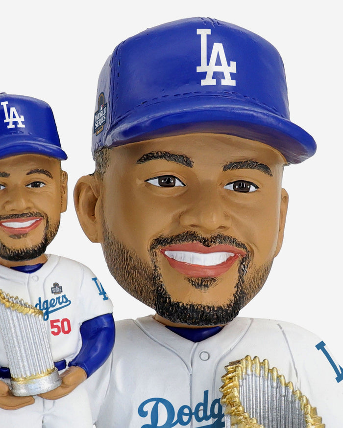 Mookie Betts Los Angeles Dodgers 2024 World Series Champions Bobble Dubblz Bobblehead FOCO - FOCO.com