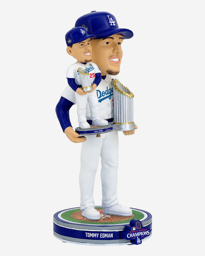 Tommy Edman Los Angeles Dodgers 2024 World Series Champions Bobble Dubblz Bobblehead FOCO - FOCO.com