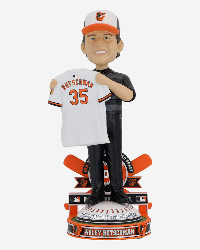 Adley Rutschman Baltimore Orioles 2019 Draft Pick Bobblehead FOCO - FOCO.com