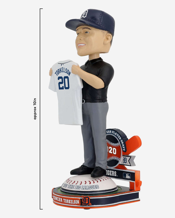 Spencer Torkelson Detroit Tigers 2020 Draft Pick Bobblehead FOCO - FOCO.com