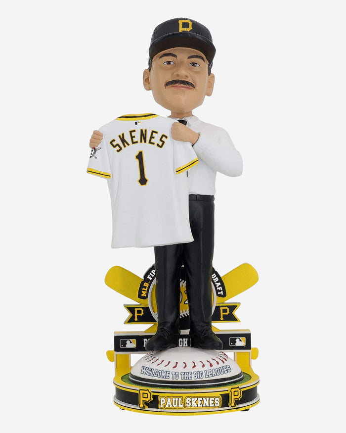 Paul Skenes Pittsburgh Pirates 2023 Draft Pick Bobblehead FOCO - FOCO.com