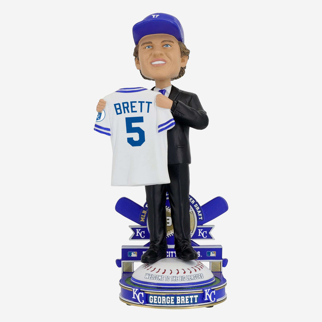 George Brett Kansas City Royals 1971 Draft Pick Bobblehead FOCO - FOCO.com