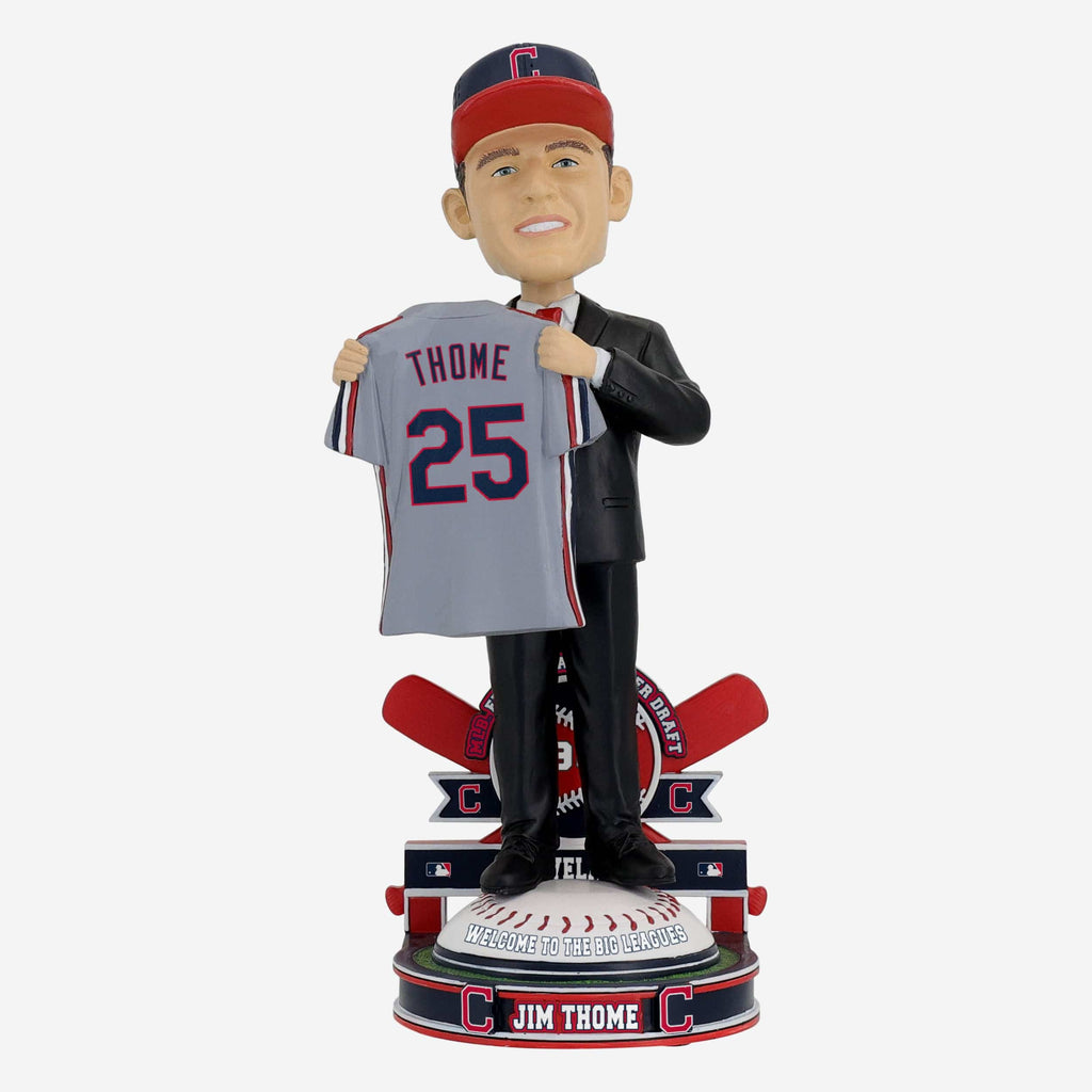 Jim Thome Cleveland Guardians 1989 Draft Pick Bobblehead FOCO - FOCO.com