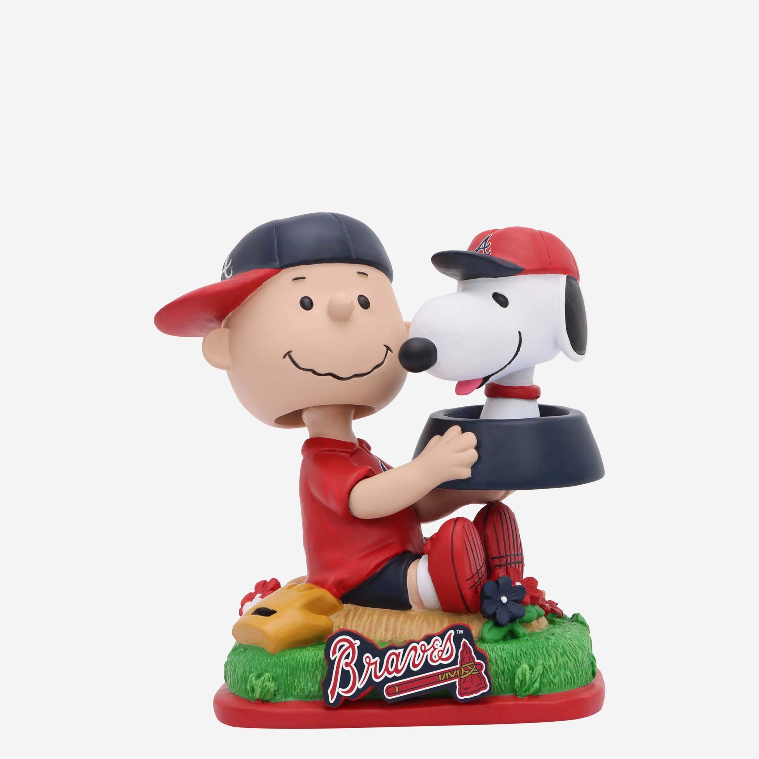 Los Angeles Dodgers Charlie Brown & Snoopy Peanuts Dual Mini Bighead B FOCO