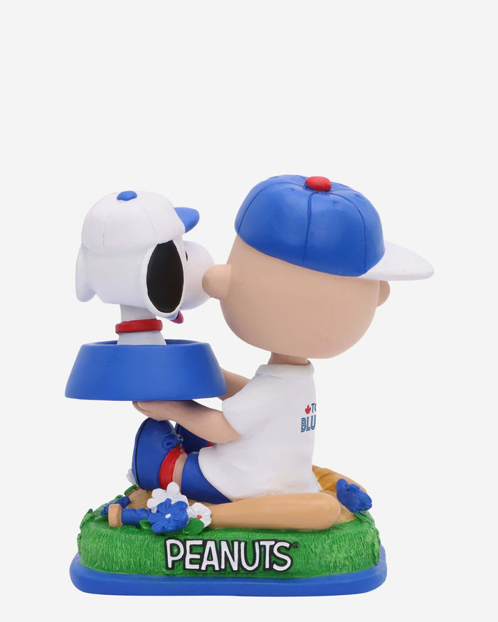 Peanuts Charlie Brown And Snoopy Playing Baseball Toronto Blue